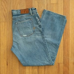 Martin + Osa Straight Fit Distressed Jean 33x30